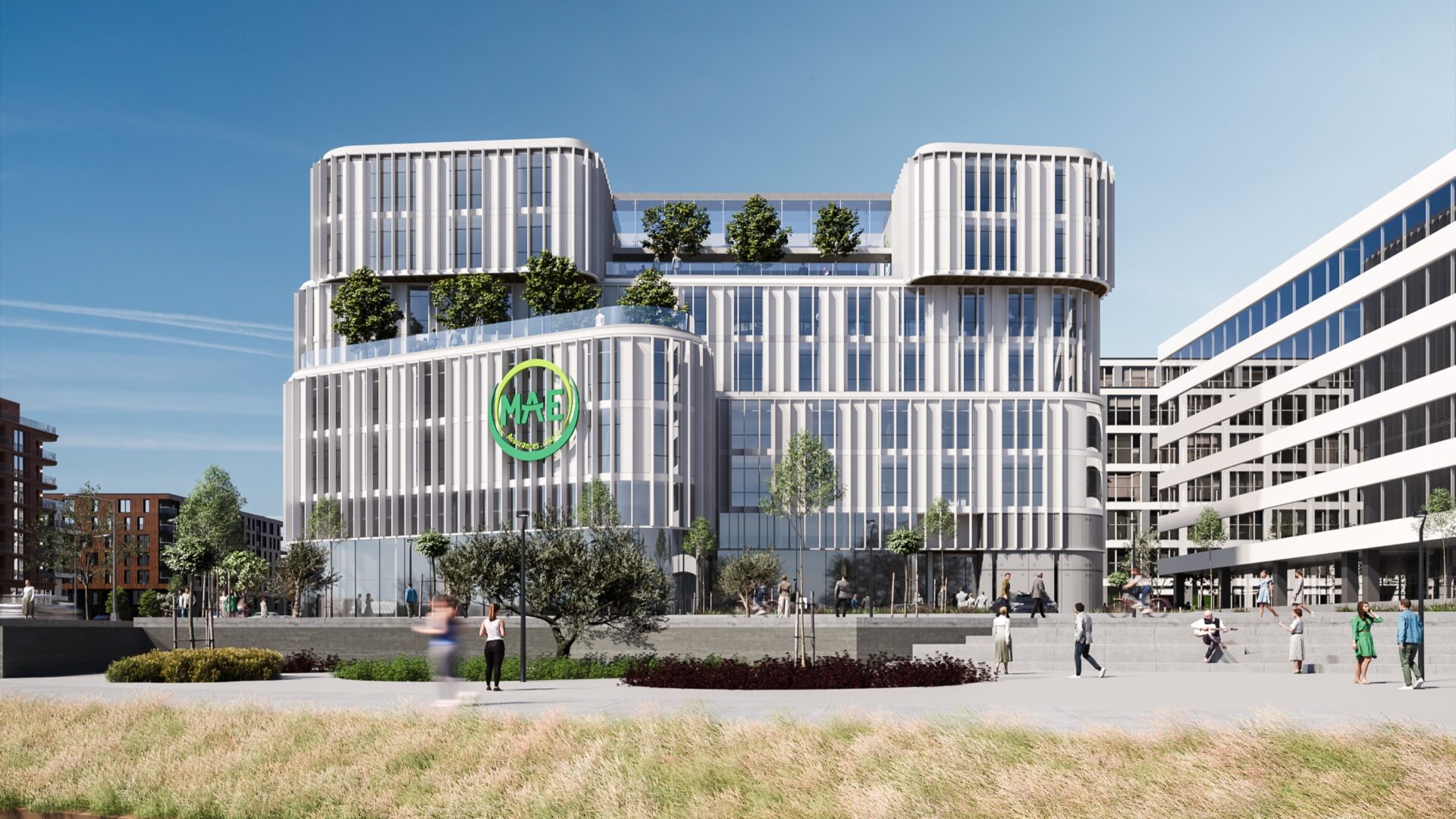 MAE — projet d'aménagement d'espaces par IDENTITY+PARTNERS, vue 4
