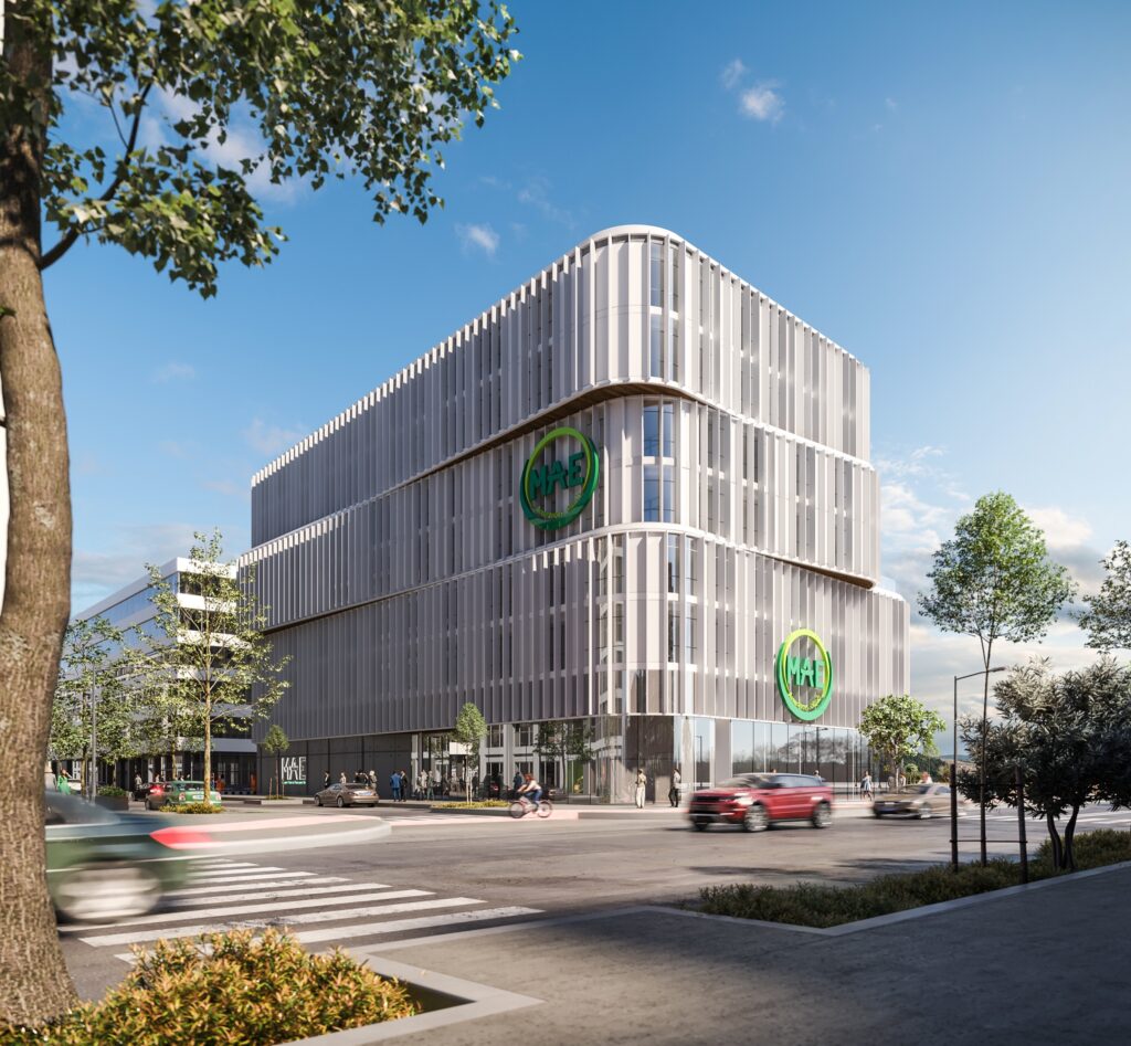 MAE — projet d'aménagement d'espaces par IDENTITY+PARTNERS, vue 3